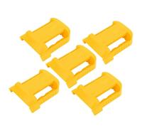 FTVOGUE Support de Stockage de Batterie Support de Fixation de Batterie PC ABS 5 Paquets de Conception de Verrouillage de Fente de Ceinture pour Le Stockage d'étagère de Montage à la Taille pour