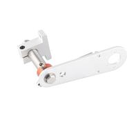 FTVOGUE Support d'encodeur, Support de Montage Réglable en Alliage d'aluminium, 'encodeur Rotatif de 38 Mm pour Applications de Moteur