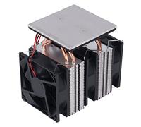 FTVOGUE Système de Réfrigération à Semi-conducteur 12 V, Module de Refroidissement Thermoélectrique avec Tubes en Laiton, Mini AC 120 W pour le Refroidissement des Animaux Domestiques