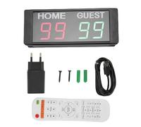 FTVOGUE Tableau D'affichage Numérique, Compteur de Score électronique LED Ultra-Lumineux avec Télécommande, pour Basketball, Volleyball, Football, Badminton et Autres Jeux D'intérieur, (Prise UE)