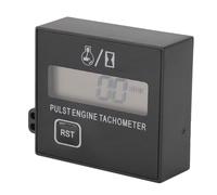 FTVOGUE Tachymètre Inductif, Tachymètre Numérique avec Réinitialisation Automatique et Batterie Rechargeable pour Moteur 2 ou 4 Temps 100 à 30 000 Tr/min