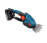 FTVOGUE Taille-haie sans Fil 22 000 TR/Min 21 V 1500 MAh alimenté par Batterie avec 2 Têtes D'adaptateur pour Haies, Arbustes, Petits Arbres (Prise UE)