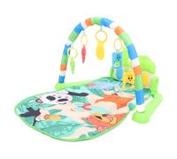 FTVOGUE Tapis de Jeu de Piano pour bébé, Jouet de Gymnastique pour bébé en Tissu ABS avec 5 Modes de Jeu, Hochets Suspendus et Clavier à Pédale, 75 X 58 X 40 Cm pour les Nouveau-nés, les Tout-petits,