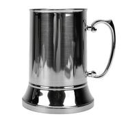FTVOGUE Tasse à Bière en Acier Inoxydable 550ML, Tasse à Cocktail Isolée | Acier Inoxydable 304, Conception de Rétention de Chaleur, adapté aux Fêtes au Bar et à la Maison, Lavable au