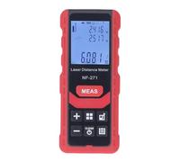 FTVOGUE Télémètre 50 Pieds de Haute Précision avec écran LCD rétroéclairé | IP54 étanche à la Poussière, Précision de ± 2 Mm, Coque Durable ABS + TPU, Modes Zone/volume/Pythagore, Fonctionne avec des