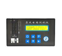 FTVOGUE Testeur de Circuit intégré, Outil Portable Multifonction, Détecte les Transistors et les Diodes, Idéal pour la Réparation et les Tests électroniques (Un testeur)