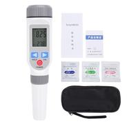 FTVOGUE Testeur de PH Numérique pour la qualité de l'eau, PH-mètre Précis de Type Stylo avec écran LCD rétroéclairé, Compensation de Température, Idéal pour la Culture Hydroponique et les Aquariums