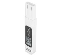 FTVOGUE Testeur de qualité de L'eau 3 en 1, TDS EC, conductivité, | Matériau ABS, Plage TDS 0-9999PPM, Température 0,1-80°C, Maintien des Données, écran LCD, Eau Potable