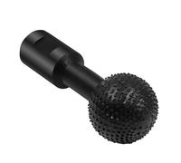 FTVOGUE Tête de Meulage Sphérique pour Meuleuse d'angle, Fraise de Sculpture sur Bois en Acier au Carbone pour le Polissage et la Gravure, Tête Rotative à Bille en Acier 45# pour Charpentiers