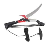 FTVOGUE Tête de Scie pour élagueuse d'arbres, Acier à Haute Teneur en Carbone pour une Coupe sans Effort jusqu'à 4 Cm, Conception Ergonomique avec Système de Poulie Composée, Idéale pour le