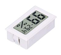 FTVOGUE Thermomètre Numérique, Compteur de Température Numérique d'intérieur ABS, Mesure de -50 à 110 Fahrenheit, Parfait pour la Maison Intelligente et les Réfrigérateurs (WHITE)