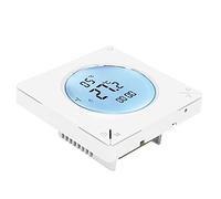FTVOGUE Thermostat, Contrôleur de Température Programmable PC ABS AC220V Écran LCD 41 Fahrenheit à 113 Fahrenheit Capteur pour le Contrôle de la Ventilation Domestique du Chauffage au Sol