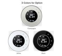FTVOGUE Thermostat Intelligent Wi-FI pour Chauffage électrique, Conception Compacte avec écran Tactile, Contrôle Précis de la Température pour Un Usage Domestique