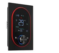 FTVOGUE Thermostat WiFi Intelligent, Thermostat à écran Tactile Programmable avec Programmation Hebdomadaire 5 + 1 + 1, Mode Vacances pour Système de Chauffage (Chauffage de l'eau avec WiFi)