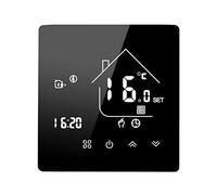 FTVOGUE Thermostat WiFi Programmable, écran Tactile LCD Numérique, avec Contrôle par Application pour Chauffage électrique au Sol, Régulation de Température Ambiante (tapez 2)