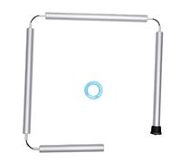 FTVOGUE Tige D'anode Flexible de 44 Pouces, Filetage 3/4 NPT, Tige D'anode à Charnière à 4 Segments avec Protection du Réservoir de Chauffe-eau pour un Remplacement D'entretien Facile