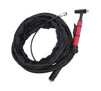 FTVOGUE Torche de Soudage TIG, Tuyau en Caoutchouc de Silicone Refroidi à l'air, Soudage à l'arc à 'argon pour Modèle WS TIG200, Connecteur de 3 Mètres de Longueur