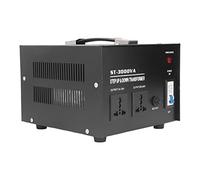 FTVOGUE Transformateur de Tension CA, Convertisseur de Puissance 3000 W, Convertisseur de Tension Abaisseur, Conception de Transport Compacte, Utilisation d'augmentation de Puissance pour Les