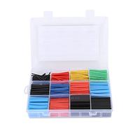 FTVOGUE Tube Thermorétractable, Matériau en Polyéthylène réticulé, Ensemble de Tubes Isolants de 560 Pièces pour le Câblage électrique et les Projets de Bricolage