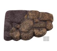 FTVOGUE Turtle Basking Flottant Plateforme magnétique résine Aquarium Decor Aquarium pour Animaux Semi Aquatiques(S)