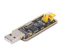 FTVOGUE USB vers TTL Adaptateur Série, Puce FT232BL Industrielle | Carte de dérivation enrobée de résine, 3 indicateurs d\'état LED, fusible à récupération automatique 500 mA, modes