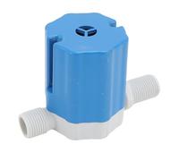 FTVOGUE Vanne de Contrôle Automatique du Niveau D'eau, Filetage 1/2 Pouce, Vanne à Flotteur Intégrée avec Fonction D'arrêt Automatique pour Réservoir D'eau, Système Solaire de Piscine (Entrée