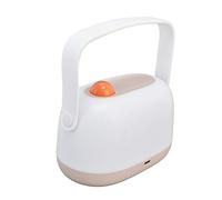 FTVOGUE Veilleuse pour Chambre de Bébé, 3000K Blanc Chaud Portable | Contrôle de gradation en continu, fonctionnement à un bouton, lueur douce pour l\'alimentation, construction ABS pour