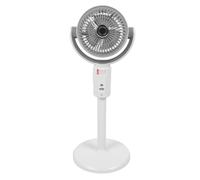 FTVOGUE Ventilateur sur Pied, 4 Vitesses de Vent, Minuterie 8h, Ventilateur de Sol Réglable avec Télécommande pour Chambre et Bureau