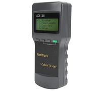 FTVOGUE Vérificateur de Câble Internet Outil de Test de Câble ABS avec Mesure de Longueur de 1 350 M Détection de Point de Rupture Écran LCD pour les Bureaux de Télécommunications, les Cafés