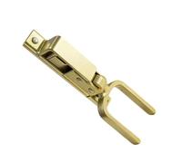 FTVOGUE Verrou de Portail en Acier, Verrouillage instantané Robuste | Ressort à Verrouillage Automatique, Utilisation à une Main, Compatible Portes en Bois ou Métal, Résistant aux Intempéries