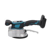 FTVOGUE Vibrateur de Carrelage, Outil de Vibration de Carrelage ABS avec Ventouse de 125 Mm, Charge de 50 Kg, 5 Modes Réglables, Vibrateur de Nivellement de sans Fil pour Installation de Mural pour