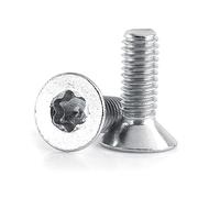 FTVOGUE Vis à Tête Fraîche Plate en Acier Inoxydable M4, qualité 304 pour | A2-70 Standard, 7 Longueurs de 8mm à 30mm, Résistant à la Corrosion, Idéal pour Assemblage confiné, Utilisation dans