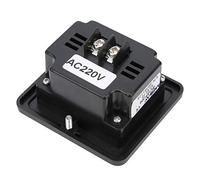 FTVOGUE Voltmètre Numérique de Générateur, Compteur Multifonction en Plastique AC380V avec Tension de Phase et Temps cumulé pour la des équipements Industriels (AC220V)