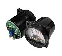 FTVOGUE VU-mètre 2 Pièces Panneau VU-mètres avec Cartes de Pilote Rétro-éclairage Analogique DB Indicateur de Niveau Sonore Amplificateur Audio pour L'enregistrement et Le Niveau Audio