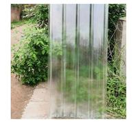 FTYEBDNC Pergola Feuilles de Toiture Pour Cours Et Pavillons, Tuiles En Plastique Résistantes Aux Intempéries Pour L'Éclairage Du Jour/Clear/0.9 * 1.1M/2.95 * 3.61Ft