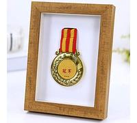 FTYYSWL Cadre d'affichage pour médaille, marathon, titre et support d'affichage, médaille militaire/de guerre/de sport, boîte de rangement pour souvenirs