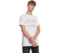 FU Sign Language Tee White M