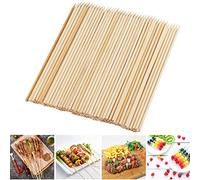 Fu Store Lot de 100 brochettes en Bambou 20 cm