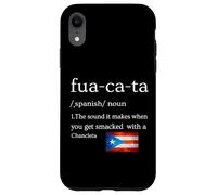 Fuacata : Les sons quand on se fait gifler avec une Chancleta 2025 Coque pour iPhone XR