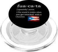 Fuacata : Les sons quand on se fait gifler avec une Chancleta 2025 PopSockets PopGrip pour MagSafe