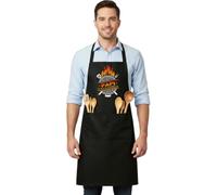 fuakUip Cadeau Grand Pere,Cadeau Papi Anniversaire,Papi Tablier De Cuisine,Idee Cadeaux Fete Des Peres Pour Papy,Cadeaux Fete Des Papy,Tablier Grand Pere,Tabliers Barbecue Homme Imperméable