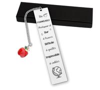 fuakUip Cadeau Maitresse D'école Fin D'année,Cadeau Noel Maitresse,Cadeau Maitresse D'école,Cadeau Maitresse,Marque Page Merci Maitresse,Marque Page Maitresse D'école,Idee Cadeau Maitresse D'école