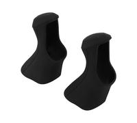 FUANA 1 paire de housses de levier de vitesse Ultegra Di2 ST-6870 - Capuchon en caoutchouc de rechange pour poignées de frein de vélo de route - Compatible avec Shimano ST-6870 - Noir