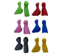 FUANA 1 paire de protections de levier de frein en caoutchouc pour Shimano ST-5700 105 - Noir