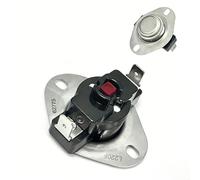 FUANA 62775 Thermostat haute limite pour fours Dacor 104,4 °C Réinitialisation manuelle Commutateur de sécurité du four, cuisinière en métal Interrupteur haute limite