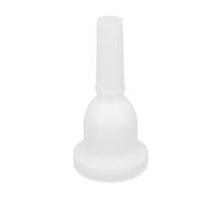 FUANA ABS Embouchure de trombone pour trombone alto et ténor, design léger pour débutants avec bord lisse, rouge/noir/blanc, 1 pièce B