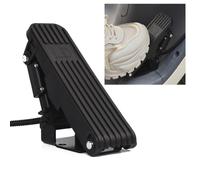 FUANA Accélérateur de pied de véhicule électrique pour Ebike Go Karts Câble de 3,6 m 24 V-72 V pour scooters et véhicules tout-terrain Noir