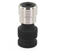 FUANA Adaptateur de douille hexagonale 1/2" vers 1/4" pour clés à cliquet et perceuses électriques en acier au chrome vanadium, libération rapide, antidérapant pour A