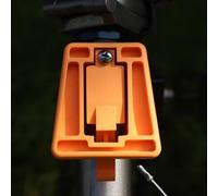 FUANA Adaptateur de support de fourche pliable pour vélo Brompton - Fibre de verre PA66, 85 x 50 x 55 mm, charge de 5 kg, kit d'installation de vélo sans perçage