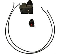 FUANA Allumeur électronique de rechange pour systèmes d'allumage par impulsion, 4 brûleurs de sortie pour Grill G5110055W1, module DC 1,5 V avec bouton factice inclus (B)